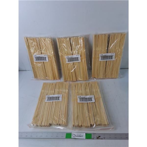 (250) Wooden Paint Stir Sticks- New