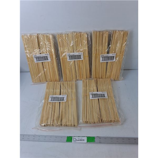 (250) Wooden Paint Stir Sticks- New