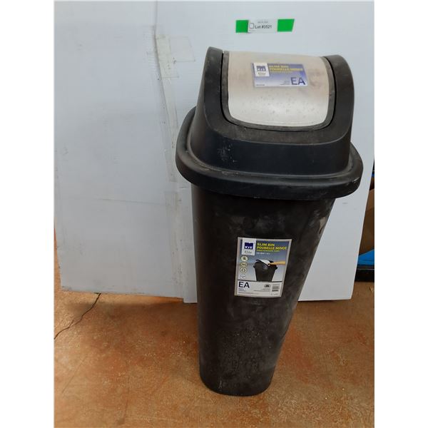*Plastic Garbage Can 14" x 10" x 28"- Cannot Ship
