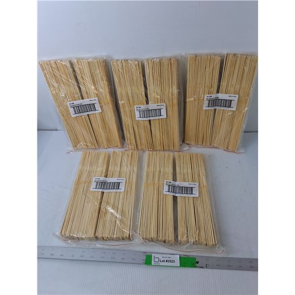 (250) Wooden Paint Stir Sticks- New