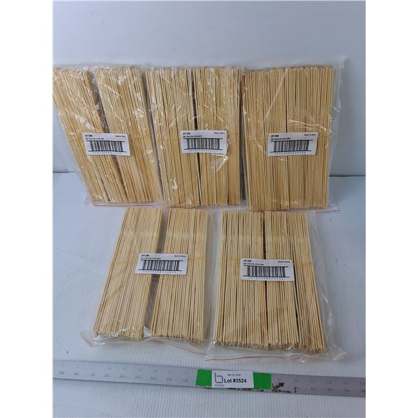 (250) Wooden Paint Stir Sticks- New