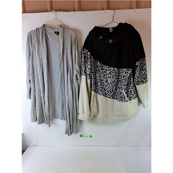 (2) Women's Sweaters- Stone & Lily Morgan- 2XL