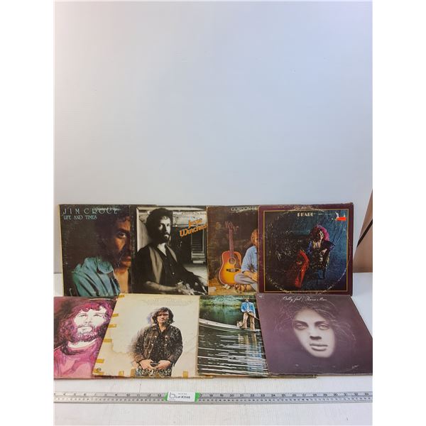 (8) Records-Jim Croce, Jesse Winches, Gordon Lightfoot, Pearl, Kris Kristofferson, James Taylor, Bil
