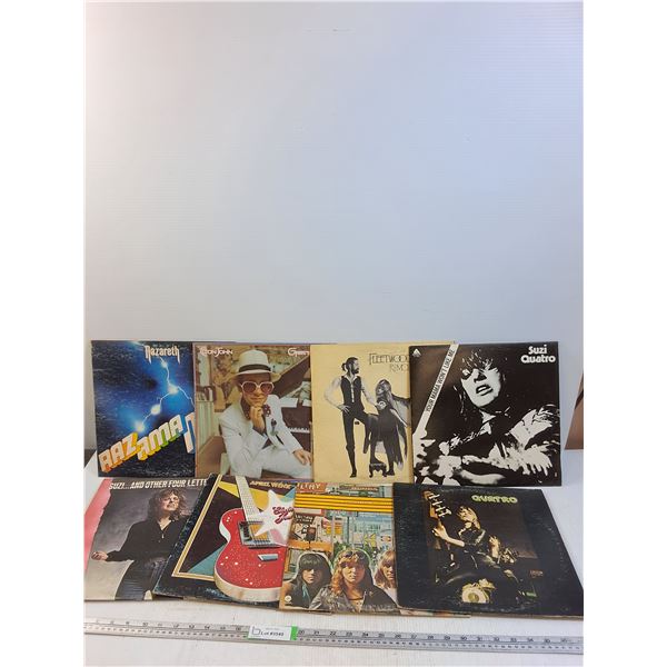 (8) Records- Elton John, Fleetwood Mac, Duzi Quatro, Nazareth, April Wine, Sweet