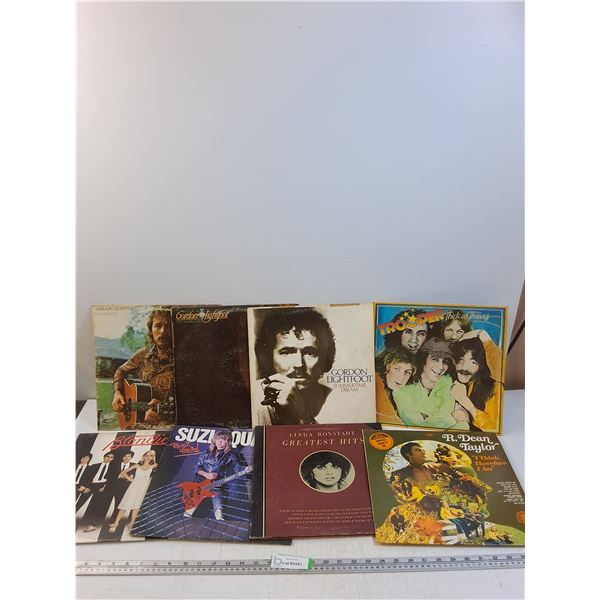 (8) Records- Gordon Lightfoot, Trooper, Blondie,  Suzi  Quatro, Linda Ronstadt, R.Dean Taylor
