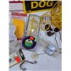 Image 4 : For Rent, Beware Of Dog Sign, 12V Battery Charger, Poly Rope, Aluminum Burner Covers, Vintage Light