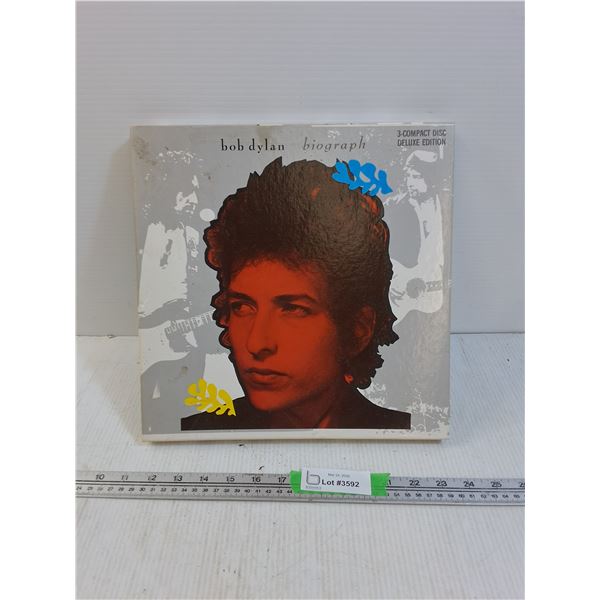 Bob Dylan Biograph 3 Compact Discs