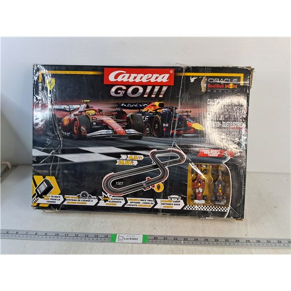 Carrera Go Racecar Track w/ Cars-AS IS - PICK UP ONLY