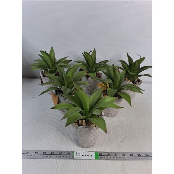 (6) Siena Home Fake Plants- H 10"