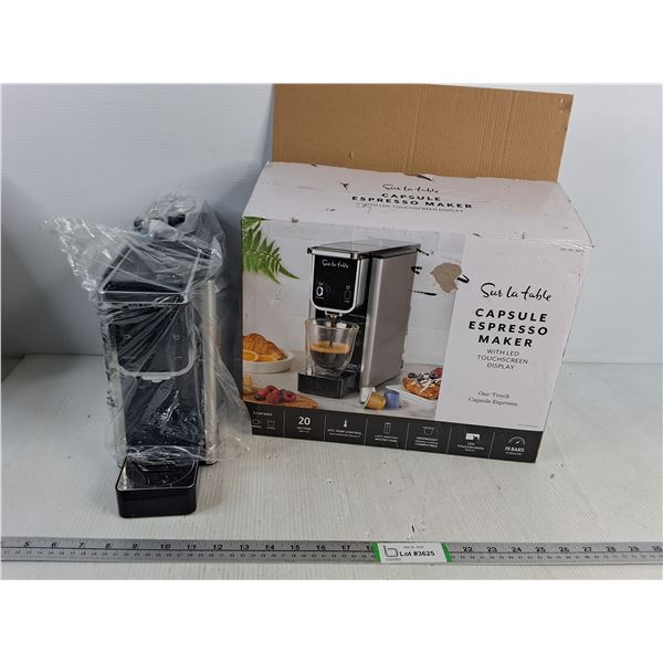 Capsule Espresso Maker- Led Touch Screen - Untesed