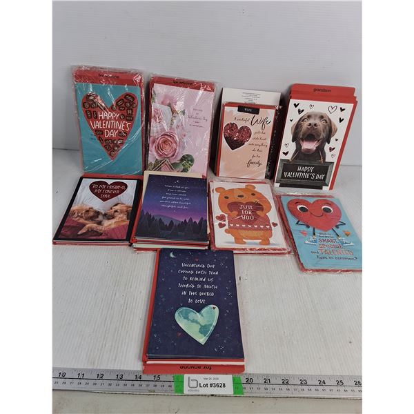Various Valentines Day Cards- Husband, Wife, Grandson