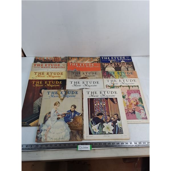 (14) "The Etude - Music Magazine" from 1931-1943