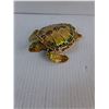 Image 4 : (4) Decorative Turtle Napkin Rings,Turtle Trinket Box ,(2) Brooches