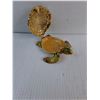 Image 6 : (4) Decorative Turtle Napkin Rings,Turtle Trinket Box ,(2) Brooches