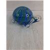 Image 3 : Art Glass Turtle Figurine Paperweight-7" long