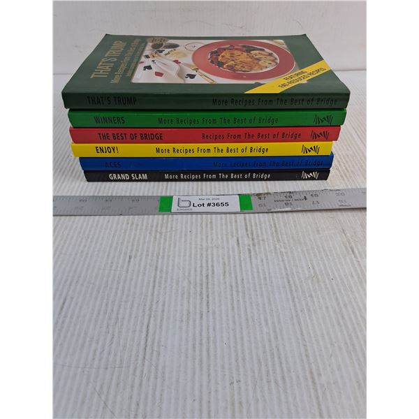 (6) Best of Bridge Recipe Books