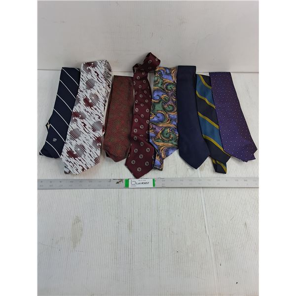 (8) Assorted Neckties