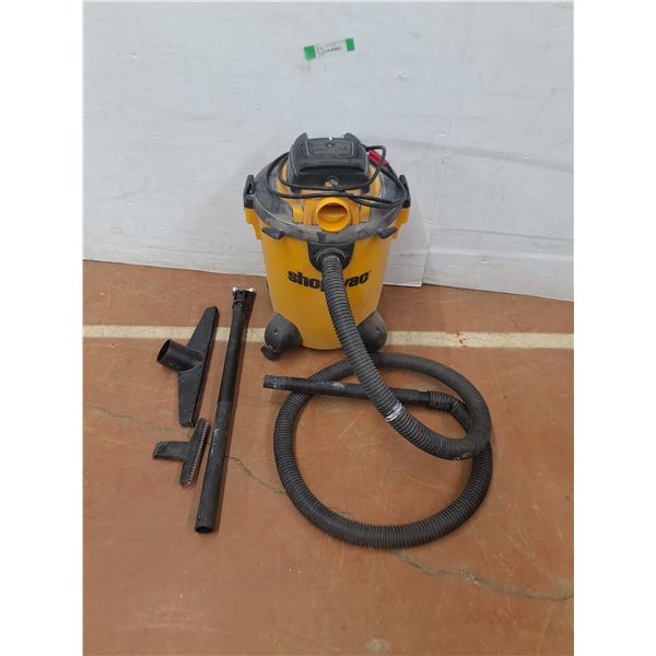 * 6 Gallon Shop-Vac, Powers On, Cannot Ship, w/ Attachments