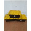 Image 1 : *(3) 27" x 18" x 12.5" Strong Box Storage Totes w/ Lids, Cannot Ship