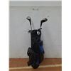 Image 1 : *Protech Golf Bag with Various Clubs - Cannot Ship