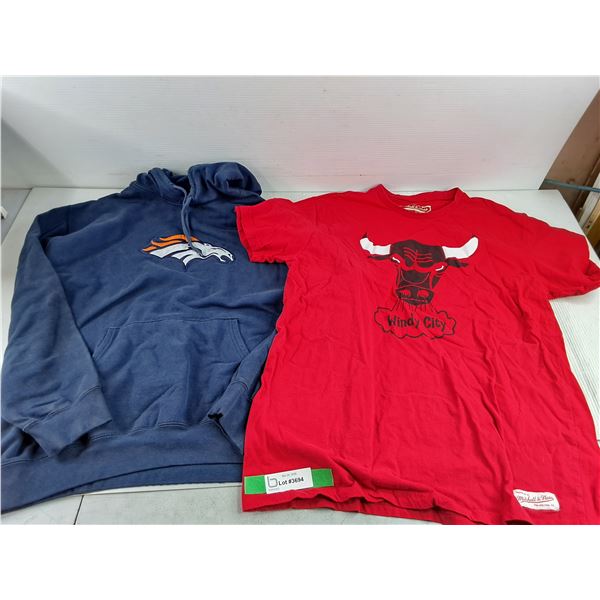 NFL Bunny Hug & Windy City T Shirt - Size XXL