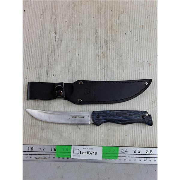 Huntshield 6" Fixed Blade Knife with Sheath