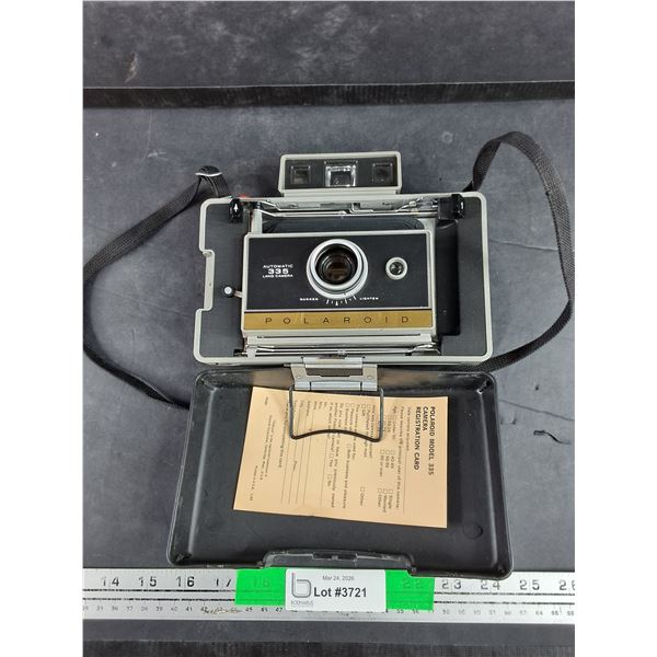 Vintage Polaroid Automatic 335 Land Camera - As Is