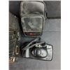 Image 4 : Lumex Electronic Flash, Antique Seneca Trio Camera, Fuji DL95 Camera - As Is