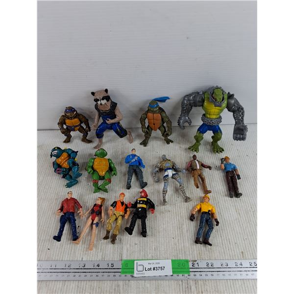 Ninja Turtles Figures and Assorted Toy Figures