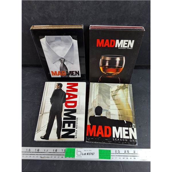 Madmen DVD Collection Movie - Season 1 - 4