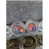 Image 6 : Tempered Glass Mugs, (4) Whisky Glasses & Dice