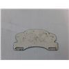 Image 2 : Beckrman Field Porcelain License Plate Topper