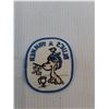 Image 2 : 'Blue's a Winner' Clothing Crest 3.5" x 3"