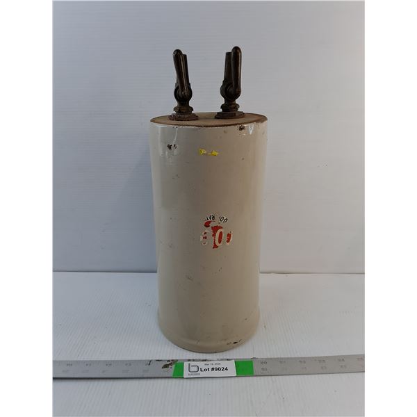 Antique Lye Solution Barn Crock 15.25" - PICK UP