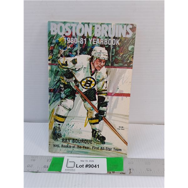 Boston Bruins 1980-81 Yearbook