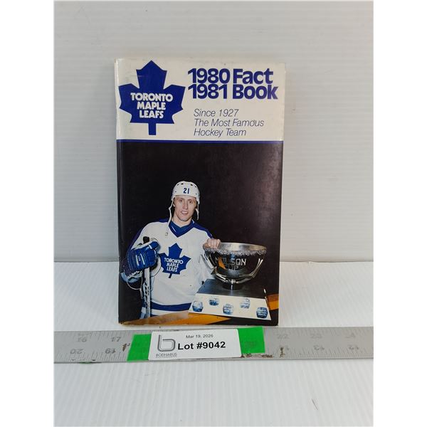 Toronto Maple Leafs 1980-81 Factbook
