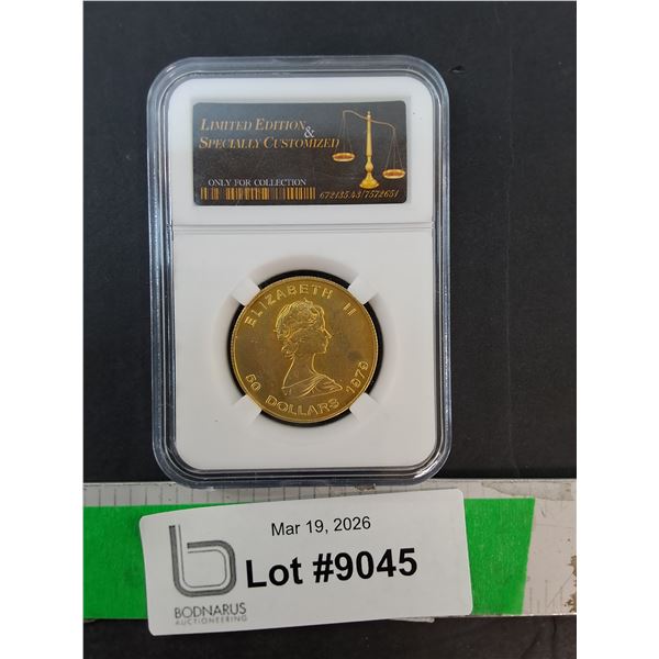 ^Canadian 50 Dollar Coin- 1979, Cannot Authenticate