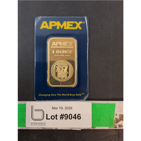 ^Apmex 1 Oz. Gold Ingot, Cannot Authenticate