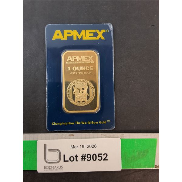 ^Apmex 1 Oz. Gold Ingot, Cannot Authenticate