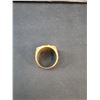 Image 2 : ^Men's Gold Colored Lion Ring, Approx. Size 11.5