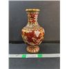 Image 1 : Chinese Cloisonne Vase 10"