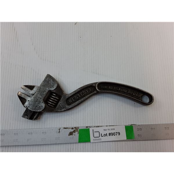 Westcott S-Curved Adjustable Wrench 10"