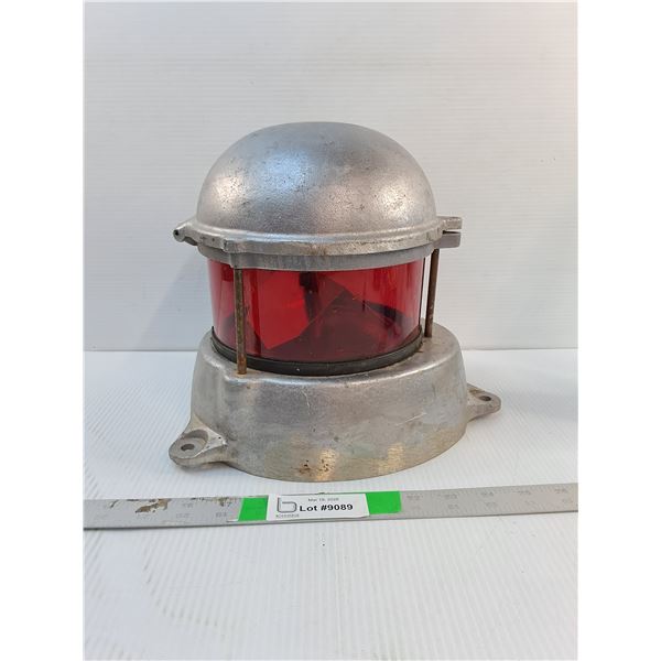 Vintage Industrial Maritime Beacon Light