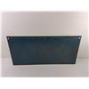 Image 3 : Betts-Eastman Metal Display Sign & Storage Box 25" x 4.5", Cannot Ship