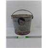 Image 1 : Metal North Star Oil Pail 7.5"
