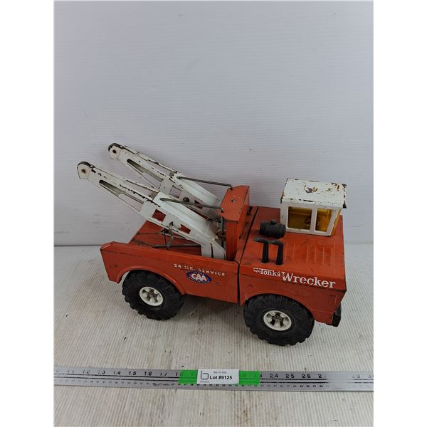 Vintage Tonka Pressed Steel Toy Wrecker Truck