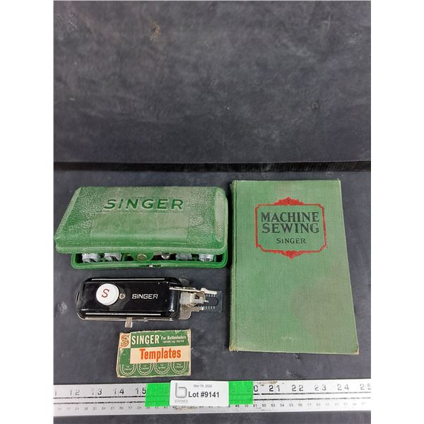 Singer Buttonholer and Machine Sewing Singer