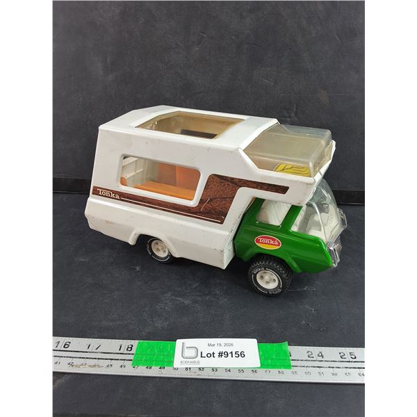Vintage Pressed Steel Tonka Toy Camper
