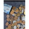 Image 3 : Assorted Coins & (3) 20 Mexican Peso Banknotes
