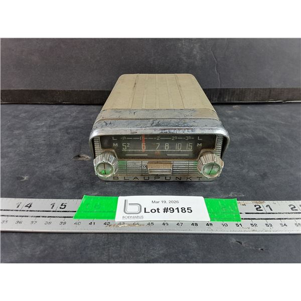 Vintage Blaupunkt Car Radio - As Is